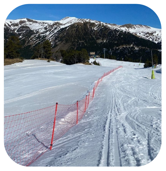 Filet de délimitation type C monté FIL-C-M