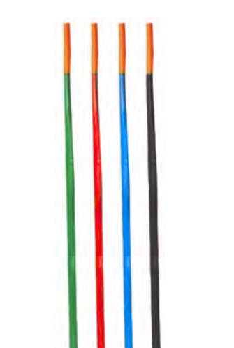 JALONS DE PISTE BAMBOU PLEIN 2,30M FLUO 30CM conditionnés en fagot de 25 tiges CA/BAMBFL