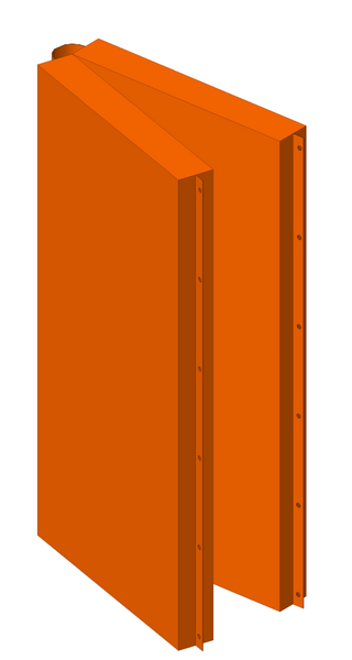 Matelas pour enneigeur en portefeuille (en "V") CO/MPEP1010