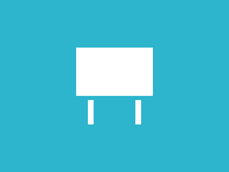 RECTANGLE AUTOCOLLANT