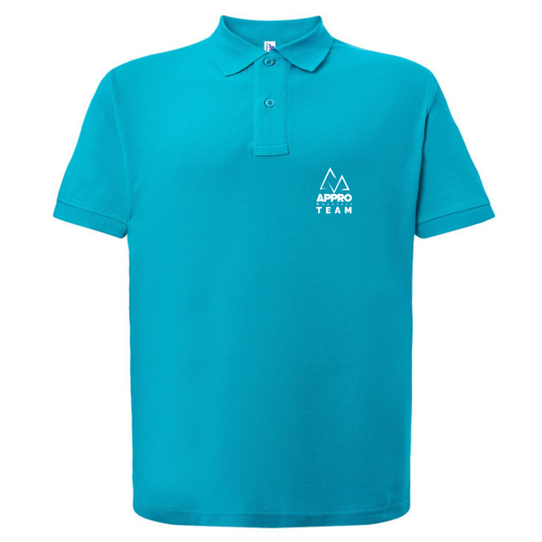 Polo adulte bleu POLO001-B