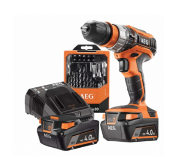 PERCEUSE PERCUSSION AEG - 18 V - 4,0 Ah APP-BSB18C2BLLI-402C