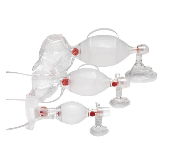 INSUFFLATEUR MANUEL BAVU SPUR II + BALLON RESERVOIR O2 GRAND/MEDIUM BG02046C