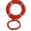Bouée de sauvetage Norme Solas avec ligne de jet (L. 30m diam. 8mm) BOUESOLAS