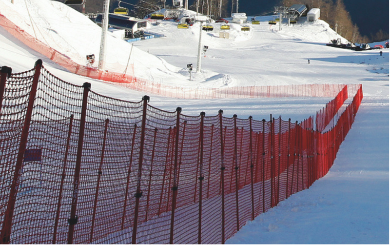 Filet de protection pistes normé S2 50mx2m - Fabriqué en Union Européenne FIL-S2-4.EU