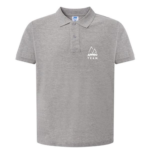 Polo adulte gris POLO001-G