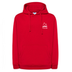 Sweat à Capuche adulte ROUGE SC002-R