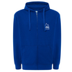Sweat à Capuche Zippé adulte BLEU SCZ001-B
