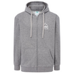 Sweat à Capuche Zippé adulte GRIS SCZ001-G