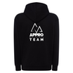 Sweat à Capuche Zippé adulte NOIR SCZ001-N