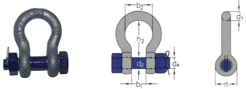 MANILLE AVEC GOUPILLE 1 à 35 T WE/MAN01