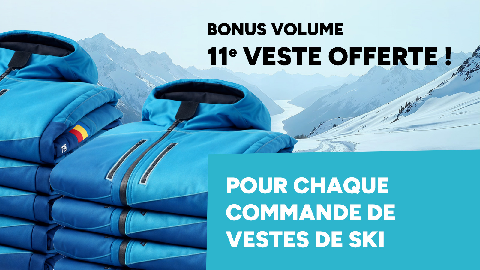 Promotion 11e vestes